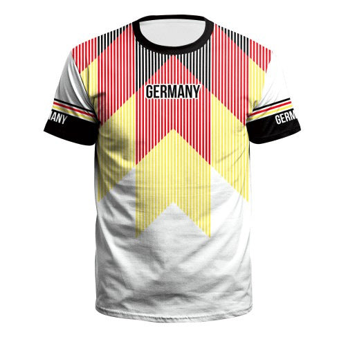 World Cup European Cup Soccer Uniform 3D Printed
