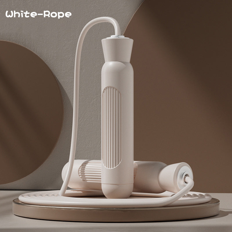 Corde à sauter réglable, durable, pour hommes et femmes, vitesse, cardio, endurance, corde à sauter pour le fitness avec entraînement 2 en 1, cordes à sauter réglables sans corde pour le fitness pour femmes