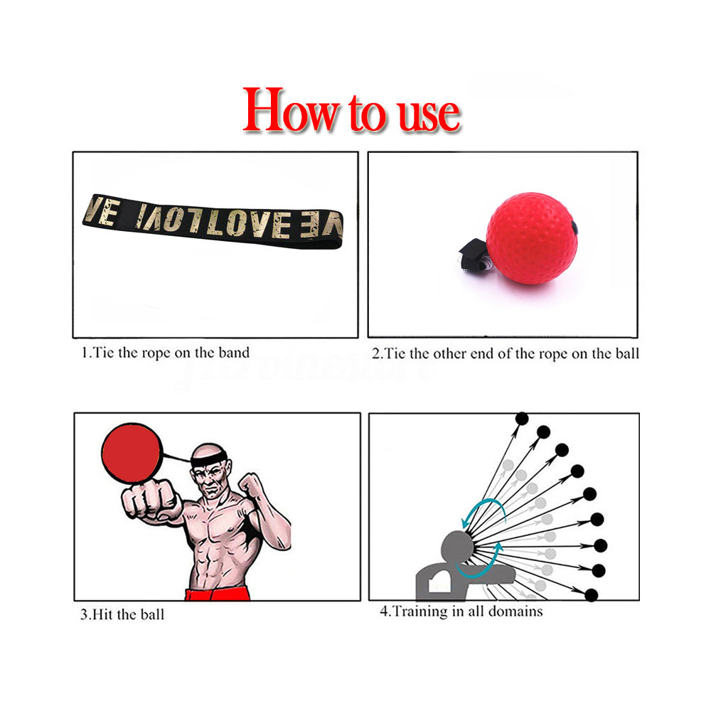 Boxe Réflexe Vitesse Punch Ball
