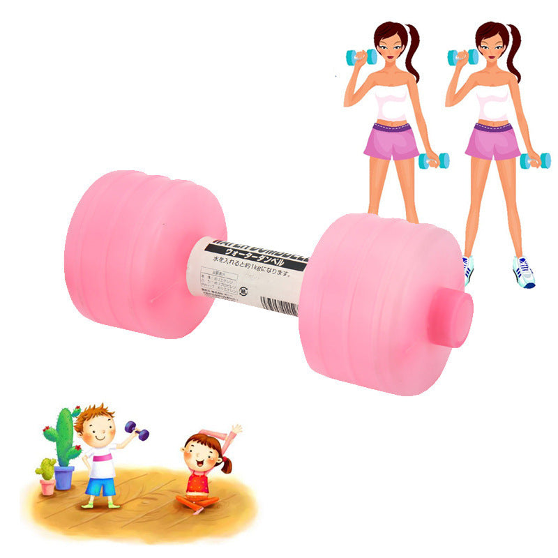Haltères à eau pour musculation, amincissants, fitness, gym, yoga, entraînement, sport, bouteille en plastique