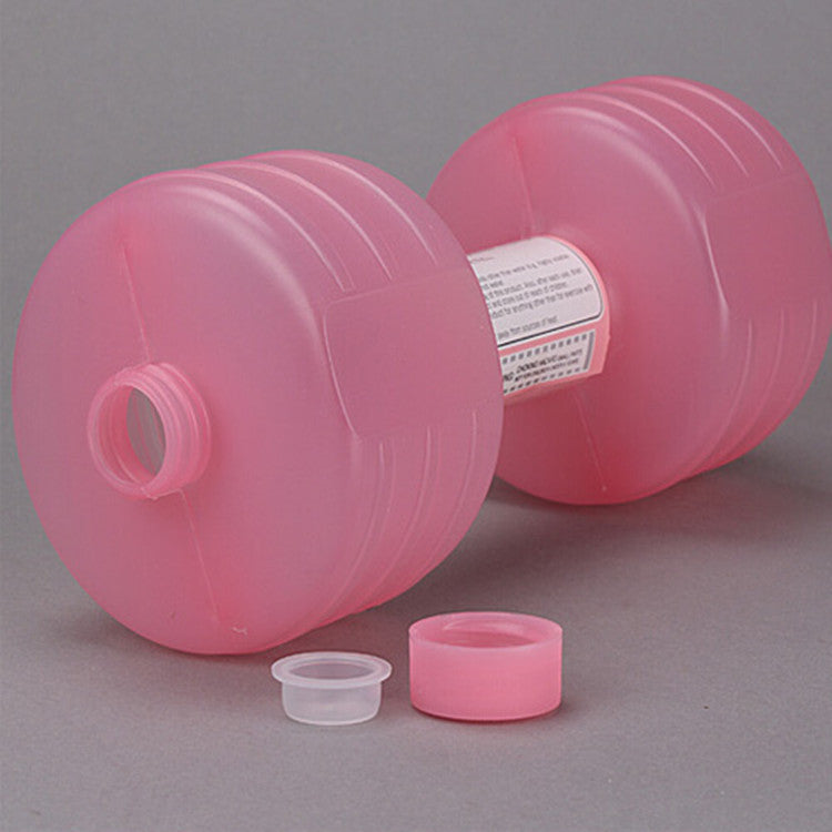 Haltères à eau pour musculation, amincissants, fitness, gym, yoga, entraînement, sport, bouteille en plastique