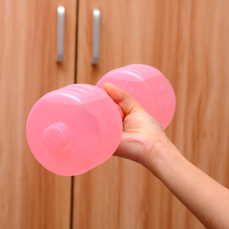 Haltères à eau pour musculation, amincissants, fitness, gym, yoga, entraînement, sport, bouteille en plastique