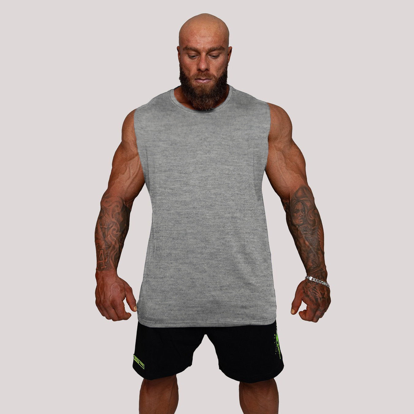 Gilet de course à pied Cross Border printemps et été, nouvelle collection Muscle Fitness Brothers, chemise de sport sans manches pour homme