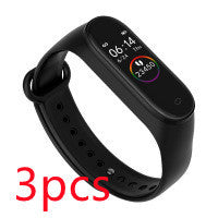 Bracelet connecté de fitness, étanche, avec moniteur de fréquence cardiaque et de pression artérielle