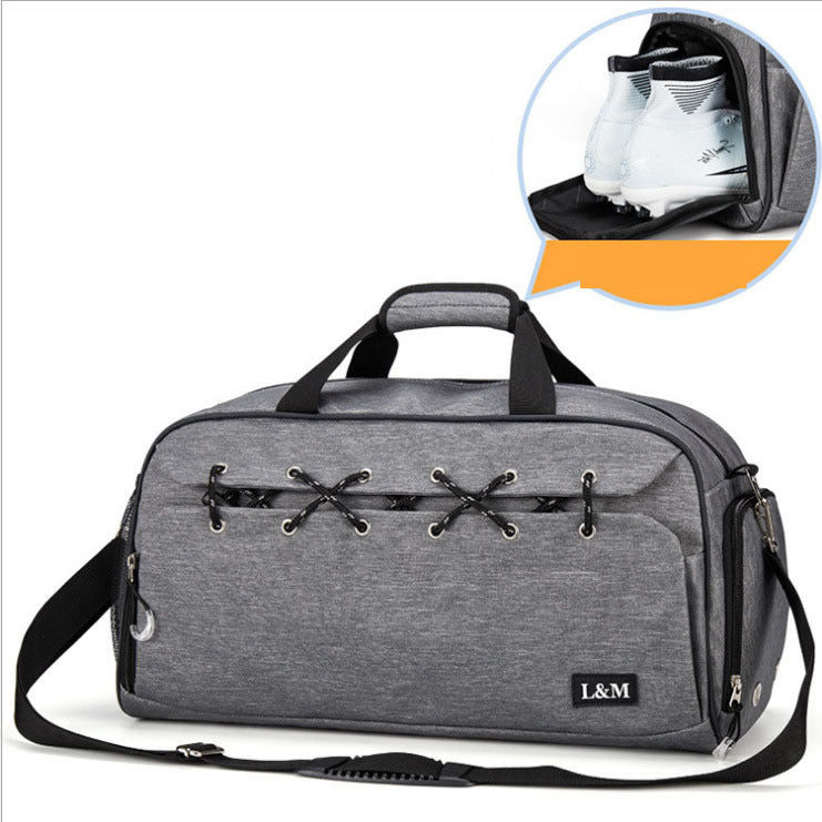 Sac de sport, de voyage, avec compartiment à chaussures et compartiment séparé pour vêtements secs et humides, pour hommes et femmes, pour l'escalade, le fitness, le yoga