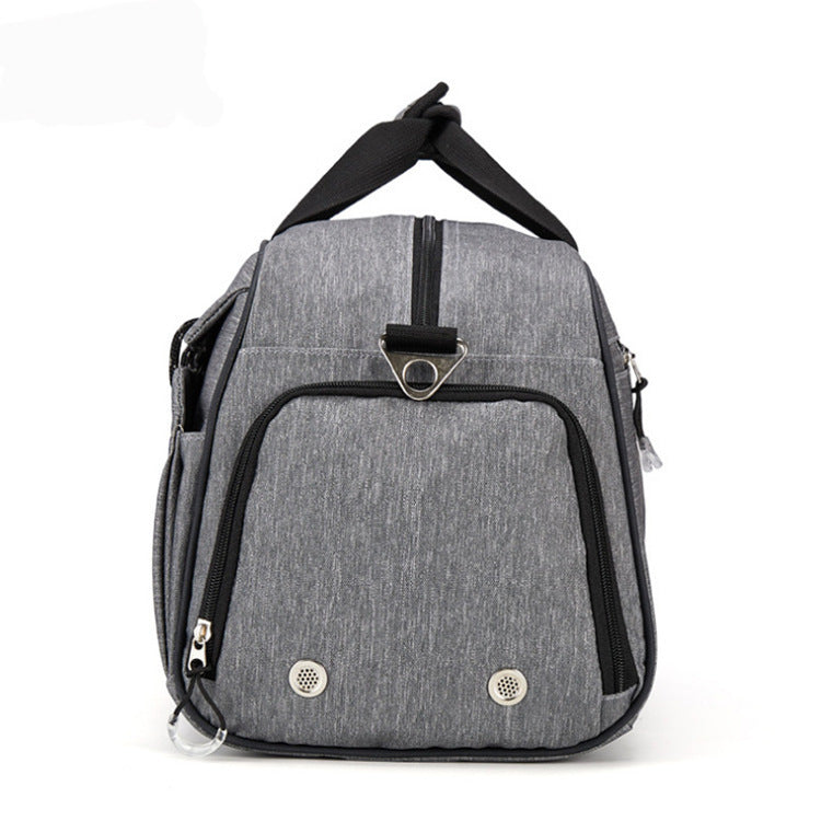 Sac de sport, de voyage, avec compartiment à chaussures et compartiment séparé pour vêtements secs et humides, pour hommes et femmes, pour l'escalade, le fitness, le yoga