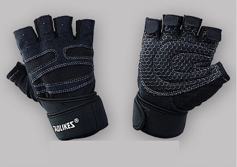 Gants de fitness pour hommes et femmes, équipement d'exercice, haltères, haltérophilie, gants demi-doigts, entraînement, salle de sport, respirants, antidérapants