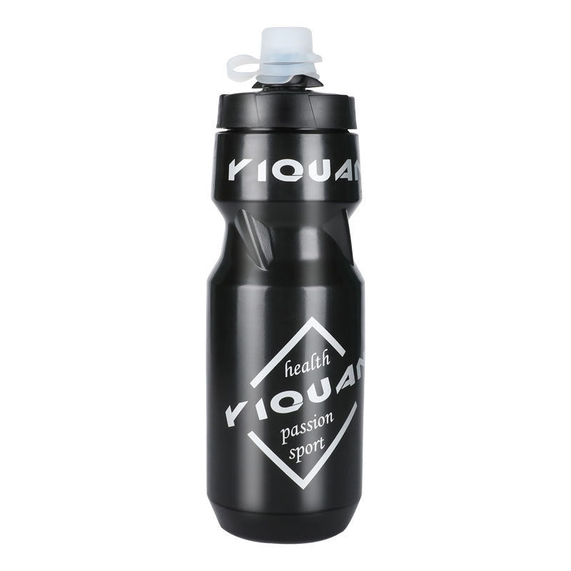 Botella de agua para ciclismo, botella deportiva con funda antipolvo, botella de plástico para PC, equipo de ciclismo
