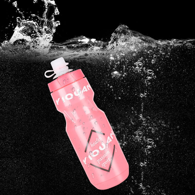 Gourde de cyclisme, bouteille de sport avec housse anti-poussière, bouteille d'eau en plastique PC, équipement de cyclisme