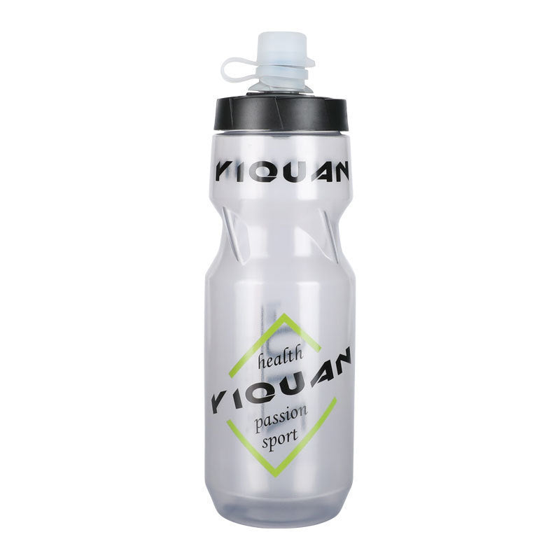 Botella de agua para ciclismo, botella deportiva con funda antipolvo, botella de plástico para PC, equipo de ciclismo
