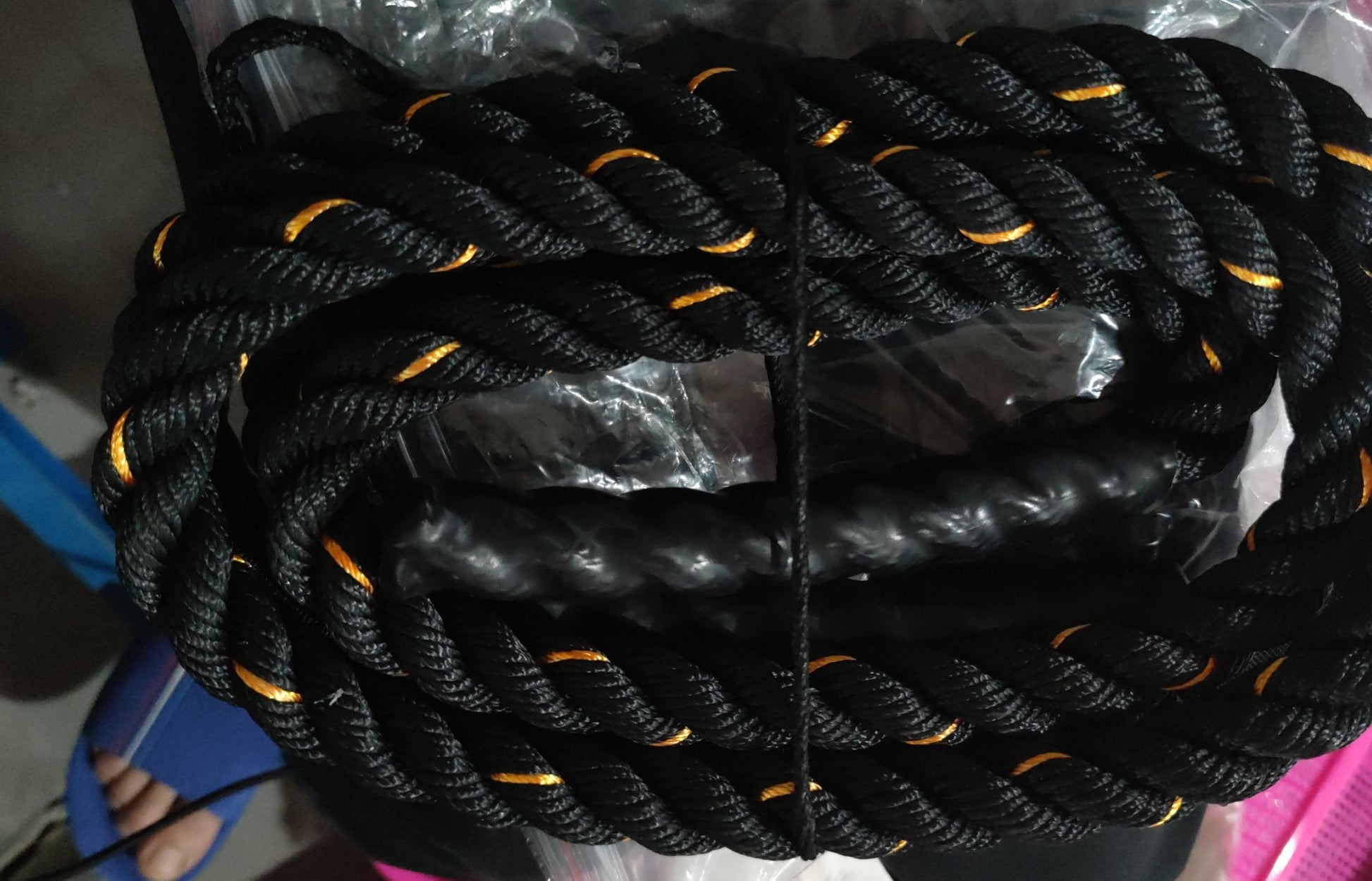 Cordes à sauter Rope Battle Power Training Fitness Équipement de gym à domicile