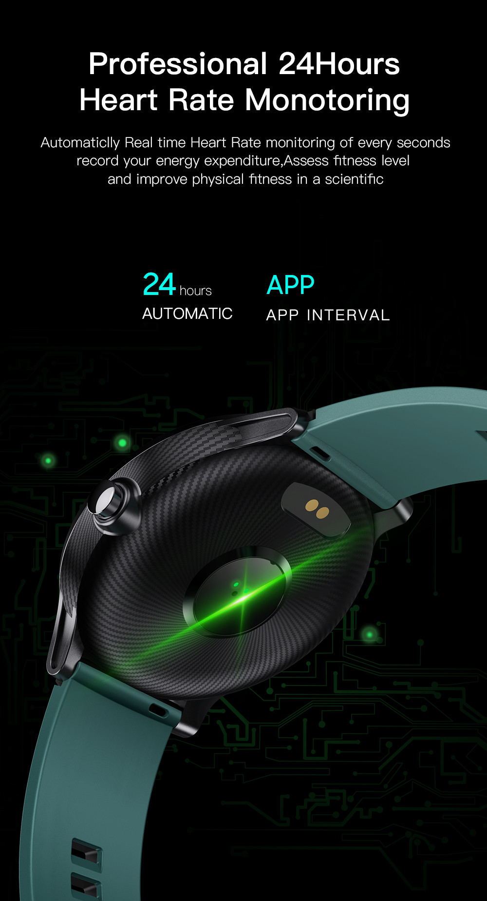 Nouvelle montre connectée SN80, montre de mode et tracker d'activité physique