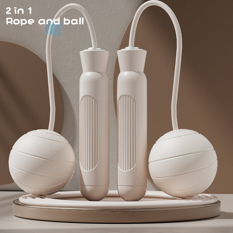 Corde à sauter réglable, durable, pour hommes et femmes, vitesse, cardio, endurance, corde à sauter pour le fitness avec entraînement 2 en 1, cordes à sauter réglables sans corde pour le fitness pour femmes
