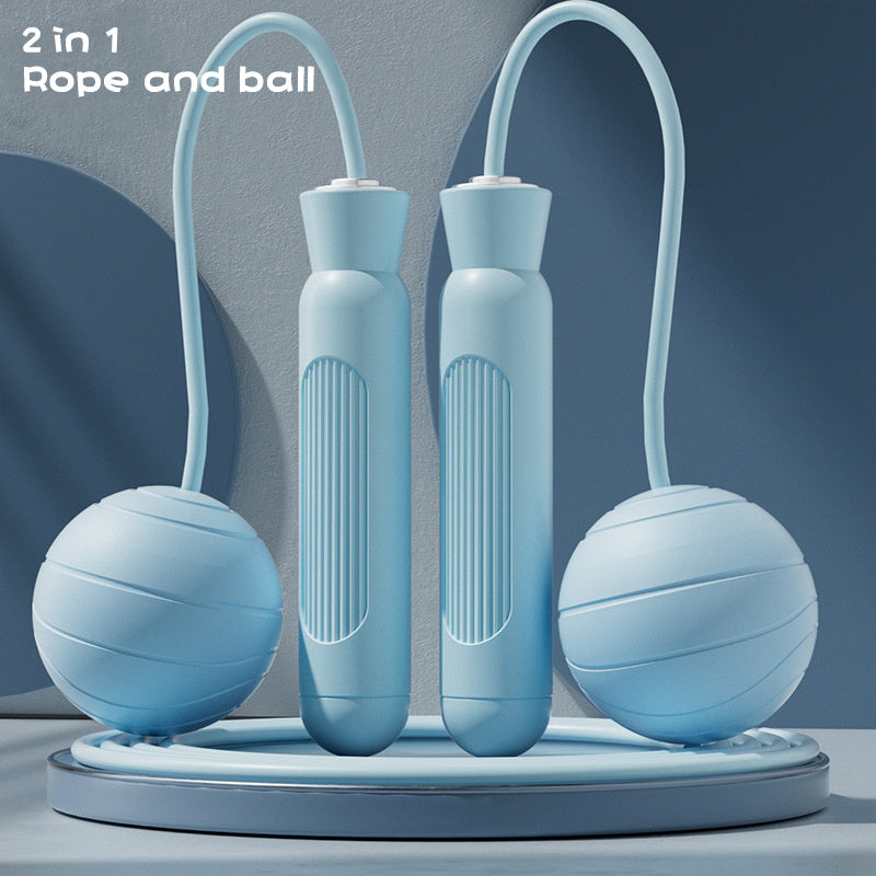 Corde à sauter réglable, durable, pour hommes et femmes, vitesse, cardio, endurance, corde à sauter pour le fitness avec entraînement 2 en 1, cordes à sauter réglables sans corde pour le fitness pour femmes