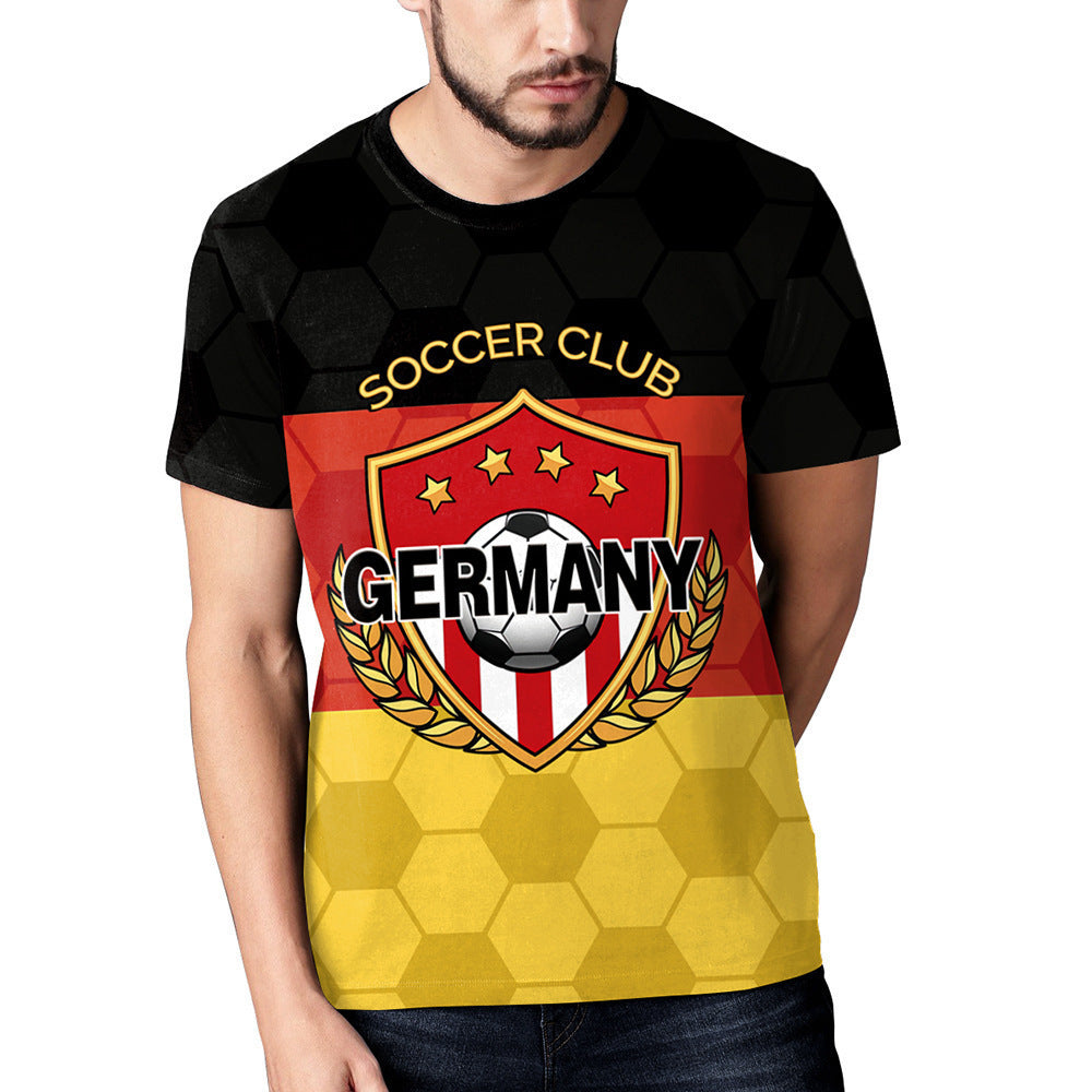 World Cup European Cup Soccer Uniform 3D Printed