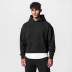Men's Thick Cotton Hoodies Training Sets Casual Sports Kits Pullover Hooded Top With Pants Sweatshirts Gym Running Tracksuits