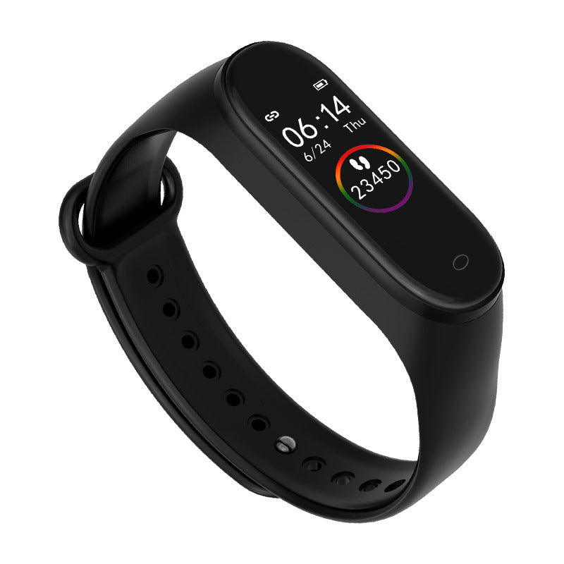 Bracelet connecté de fitness, étanche, avec moniteur de fréquence cardiaque et de pression artérielle