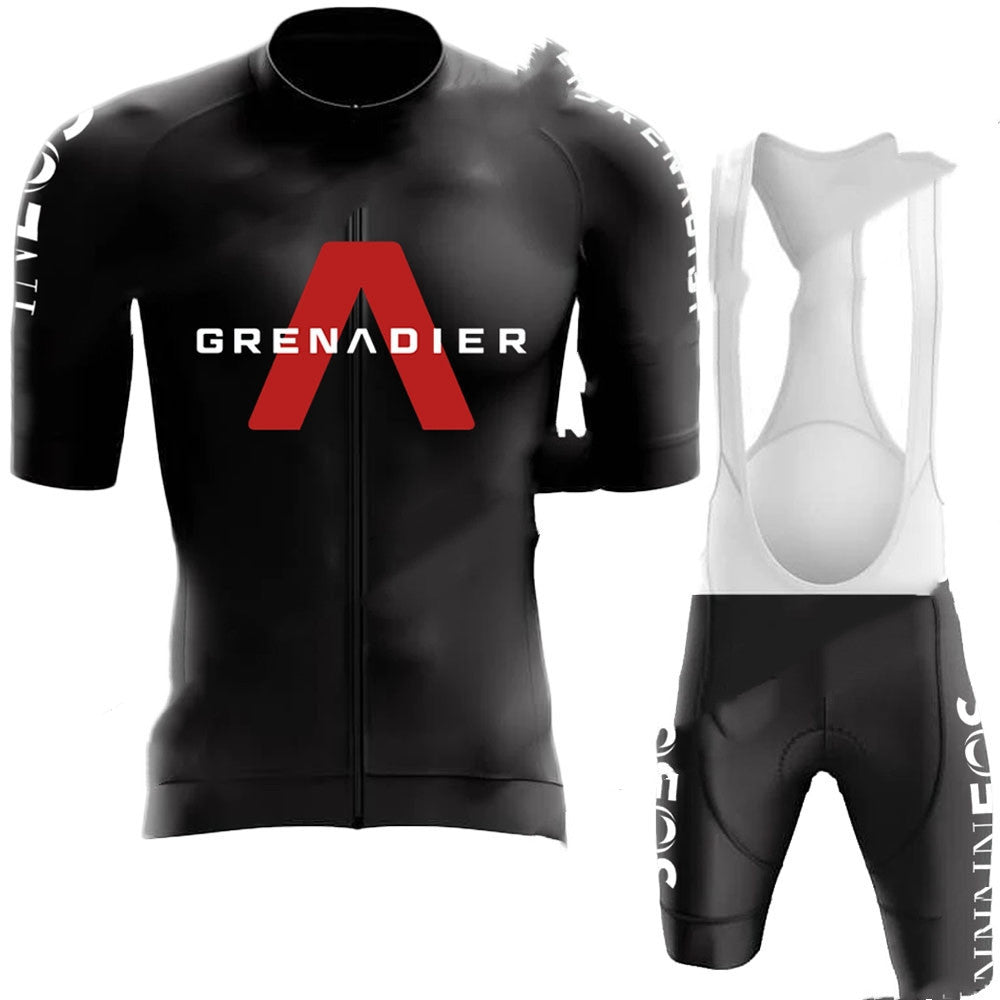 Summer Short Sleeve Bib Cycling Suit