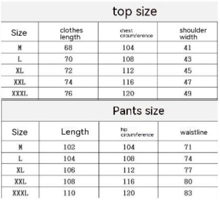 Combinaison de sport deux pièces pour homme