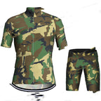 Short Sleeve Bib Cycling Suit Summer Road