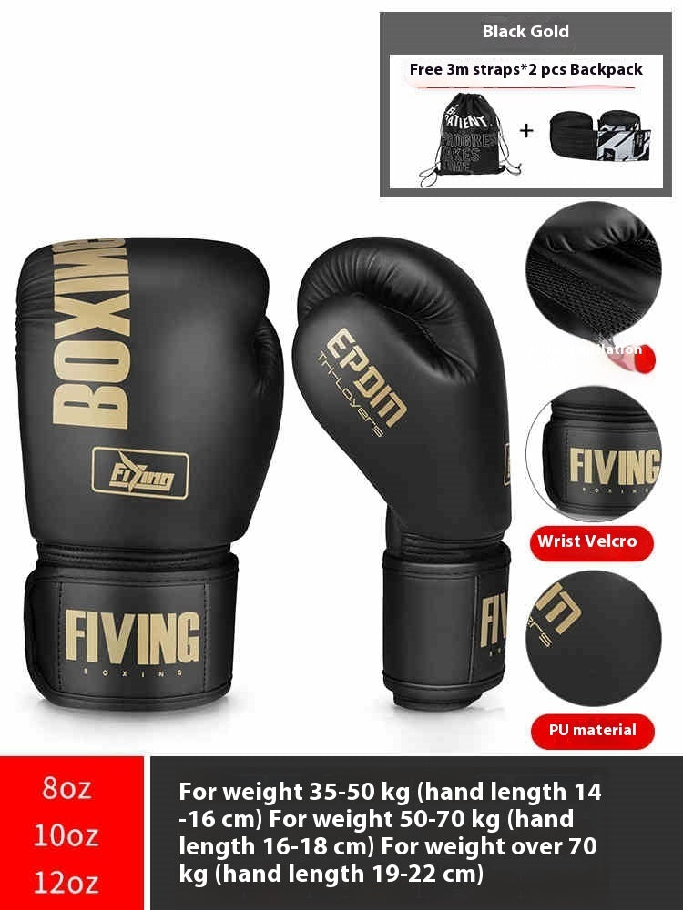 Gant de boxe professionnel Sanda Fight Fighting