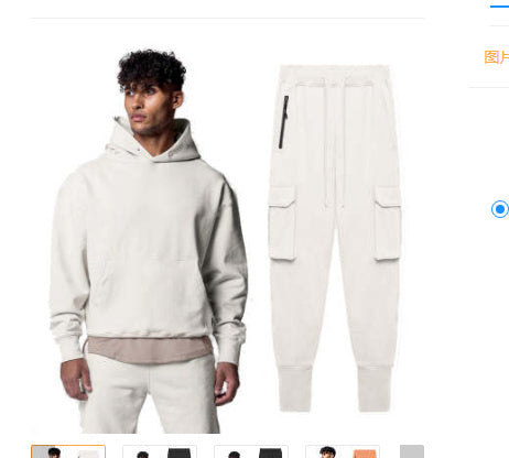 Sweats à capuche en coton épais pour hommes, ensembles d'entraînement, kits de sport décontractés, pull à capuche avec pantalon, sweat-shirts, survêtements de course à pied