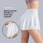 Lined Anti-exposure Tennis Skirt Fitness Sports Skirt