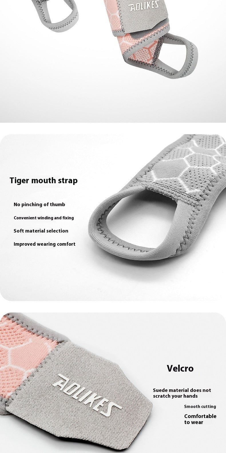 Sports Wrap Wrist Guard Outdoor Running Fitness German Knitting